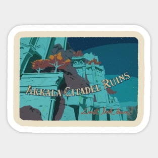 Akkala Citadel Ruins Sticker